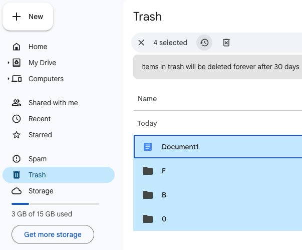 Google Drive Data Recovery
