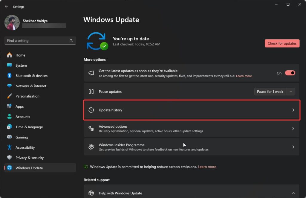 Windows Update - ene.sys Driver Cannot Load