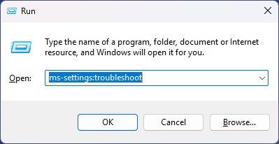 RUN ms-settings:troubleshoot - ene.sys Driver Cannot Load