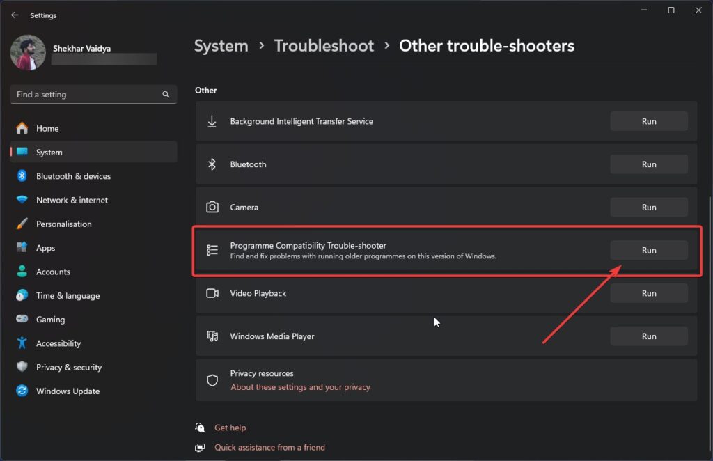 Program Compatibility Troubleshooter - ene.sys Driver Cannot Load