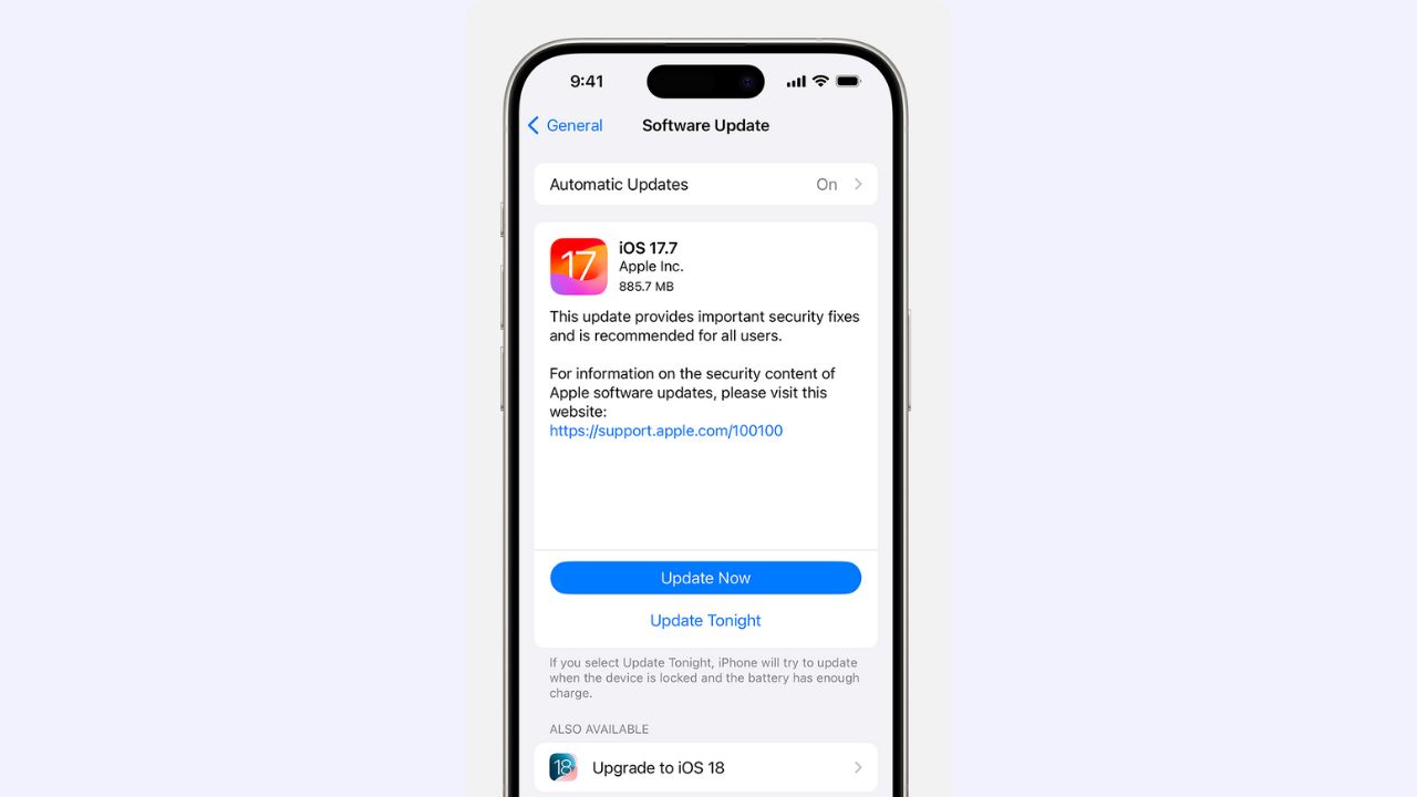 iPhone Software Update