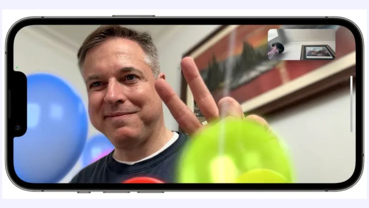 Balloon Effects on FaceTime Calls