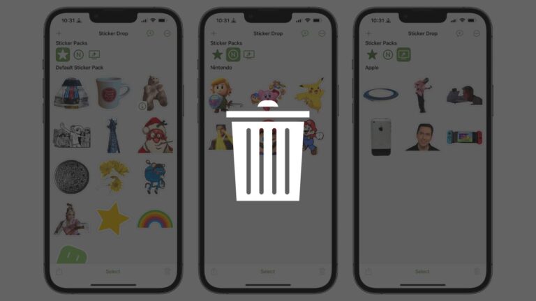 Delete Custom Stickers