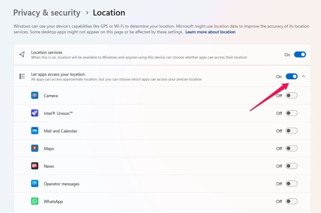 How to See Which Apps Are Using Your Location - Your Location is Currently in Use