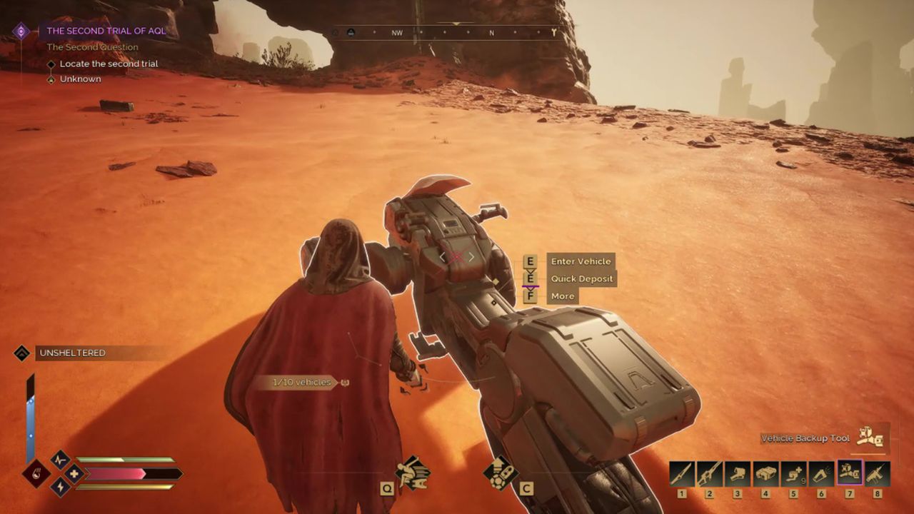 Dune Awakening Sandbike