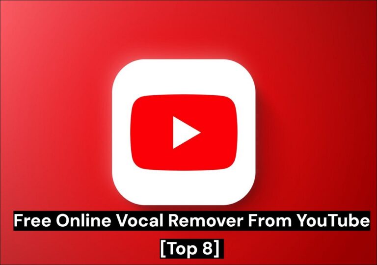free online vocal remover from youtube