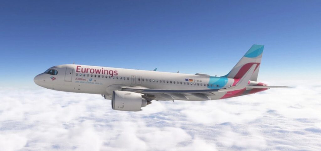 Eurowings D-AENI - Airbus A320neo v2 Liveries