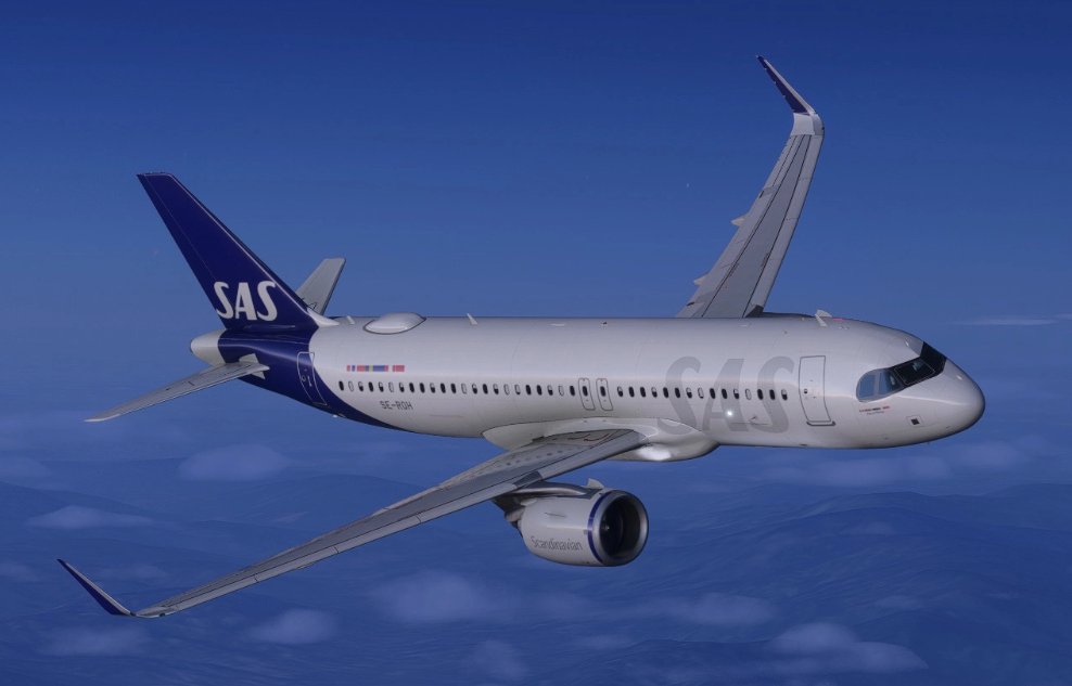 Scandinavian Airlines SE-ROH - Airbus A320neo v2 Liveries