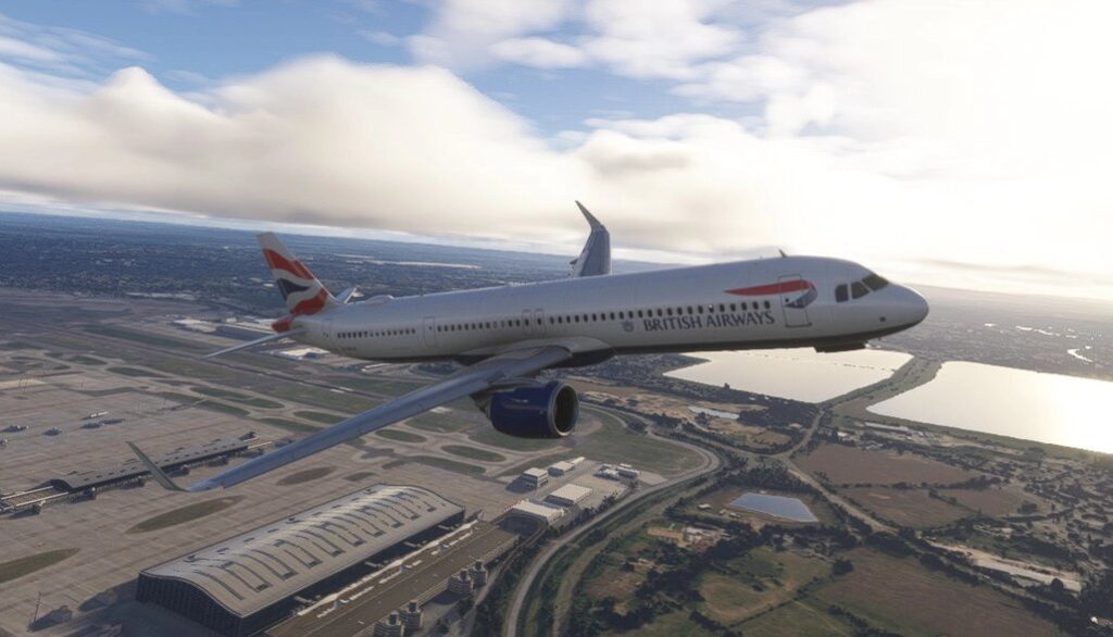 British Airways G‑NEOP (iniBuilds A321neo) - Airbus A321LR Liveries for MSFS 2024