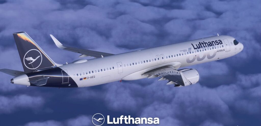 Lufthansa Pack w/Cabin (iniBuilds A321LR Neo) - Airbus A321LR Liveries for MSFS 2024