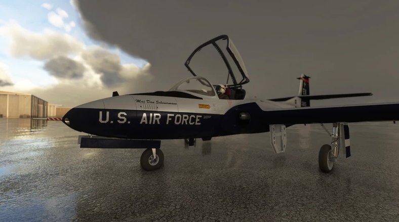 VrilleAPlat Cessna T‑37B Tweet - Best Freeware Aircraft for MSFS 2024 - 6