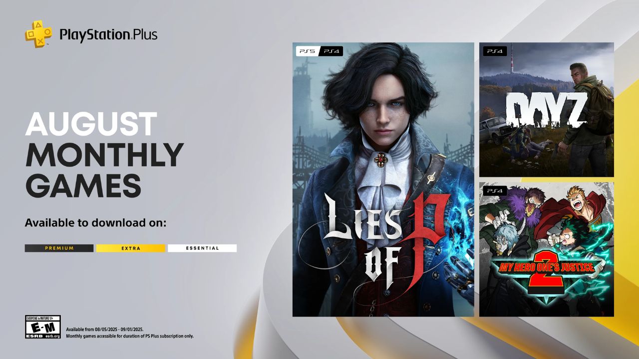 PlayStation Plus Games August 2025