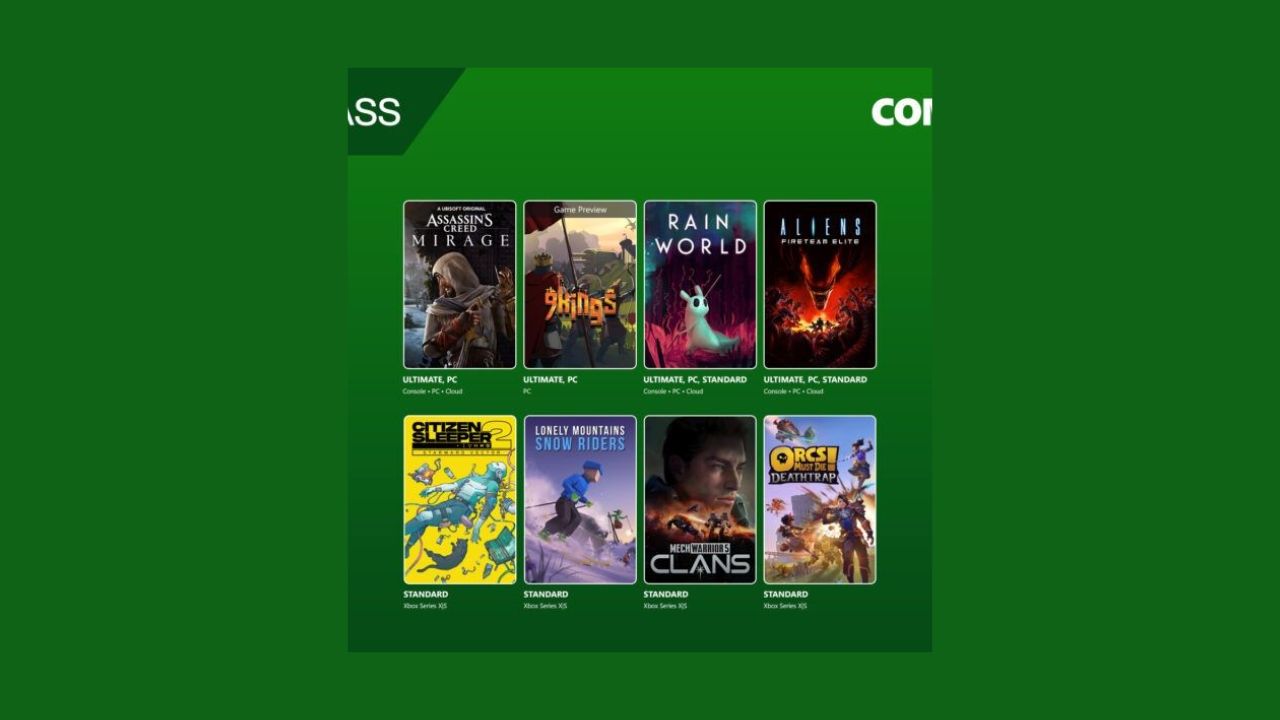 August 2025 Xbox Game Pass Titles - 2