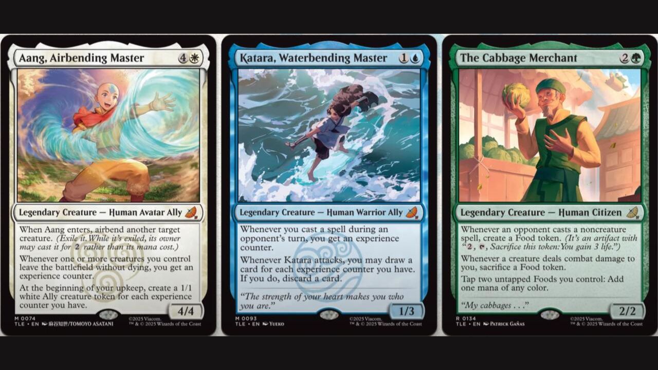 MTG Avatar The Last Airbender Cards - 2