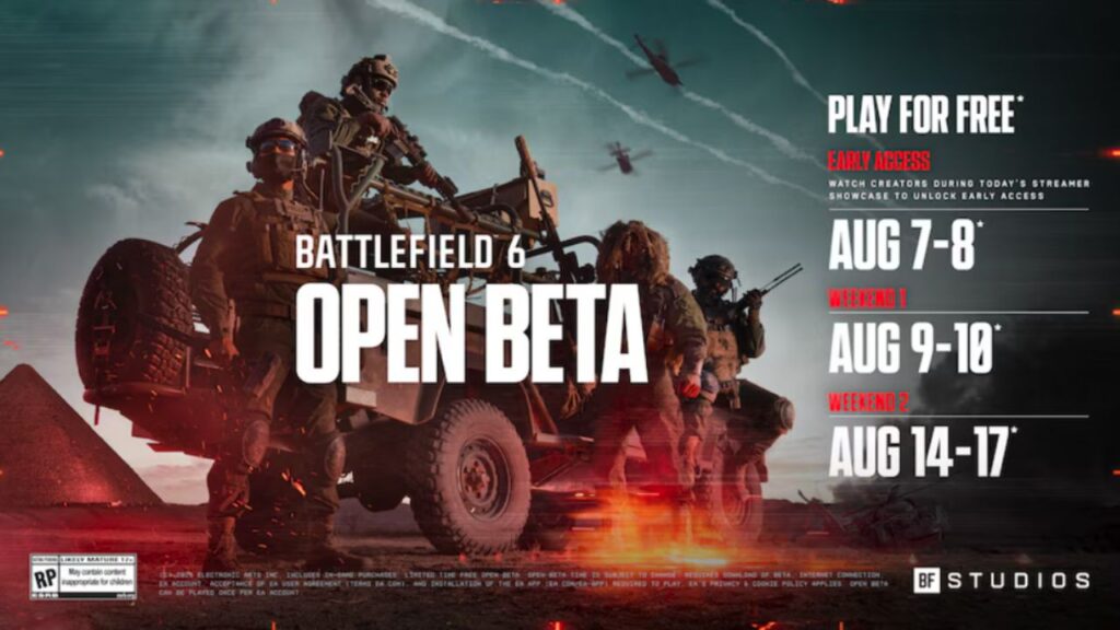 Battlefield 6 beta weekend 2