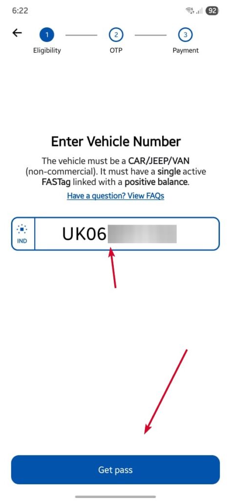FASTag Annual Pass