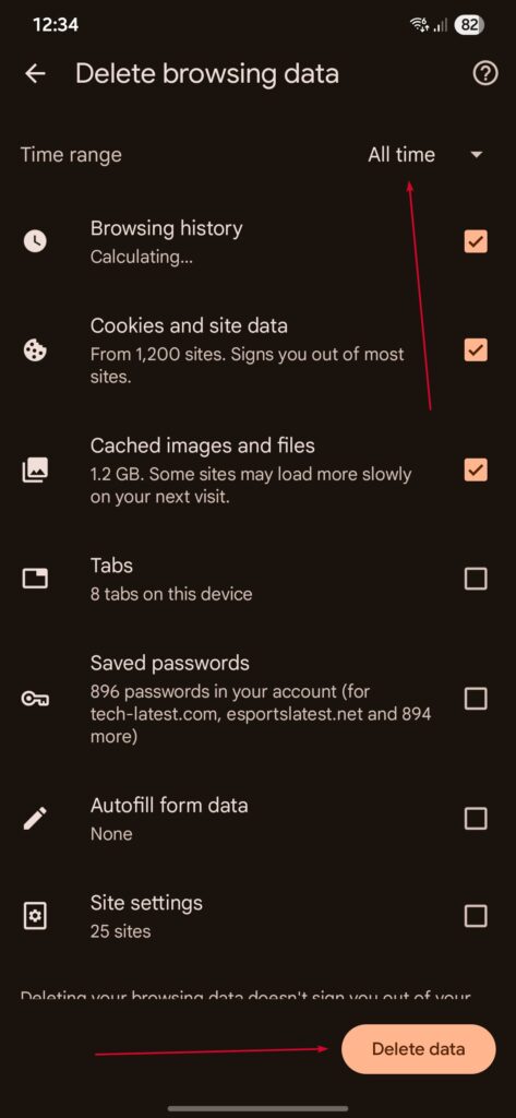 Clear DNS Cache Using Browser