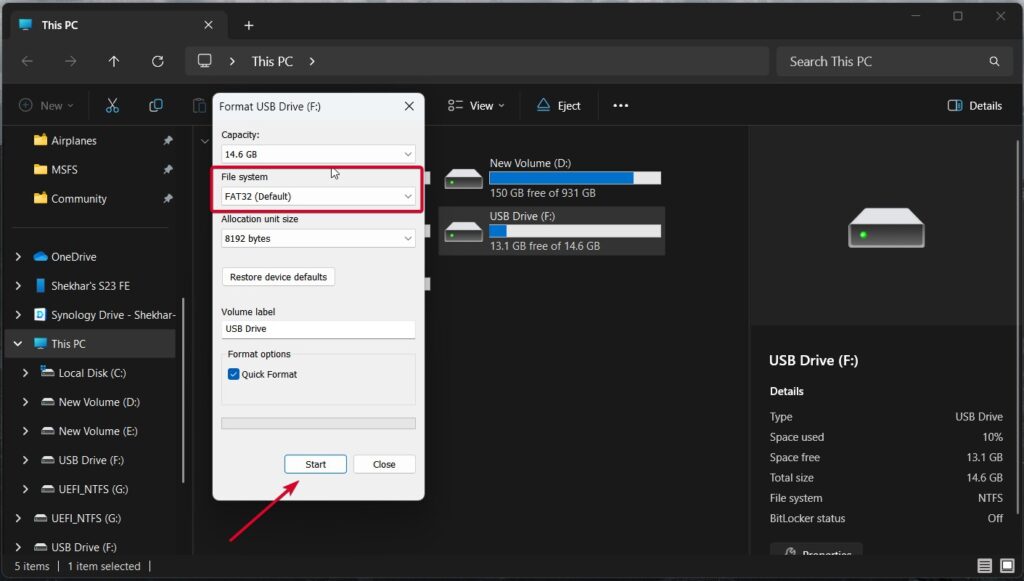 Format USB to FAT32 - 4