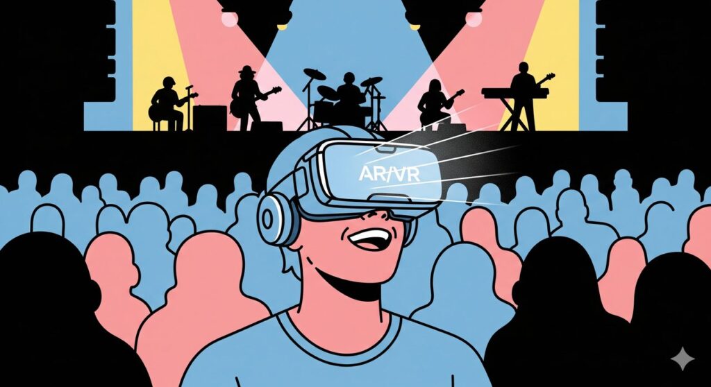 AR VR in Live Sports and Concerts