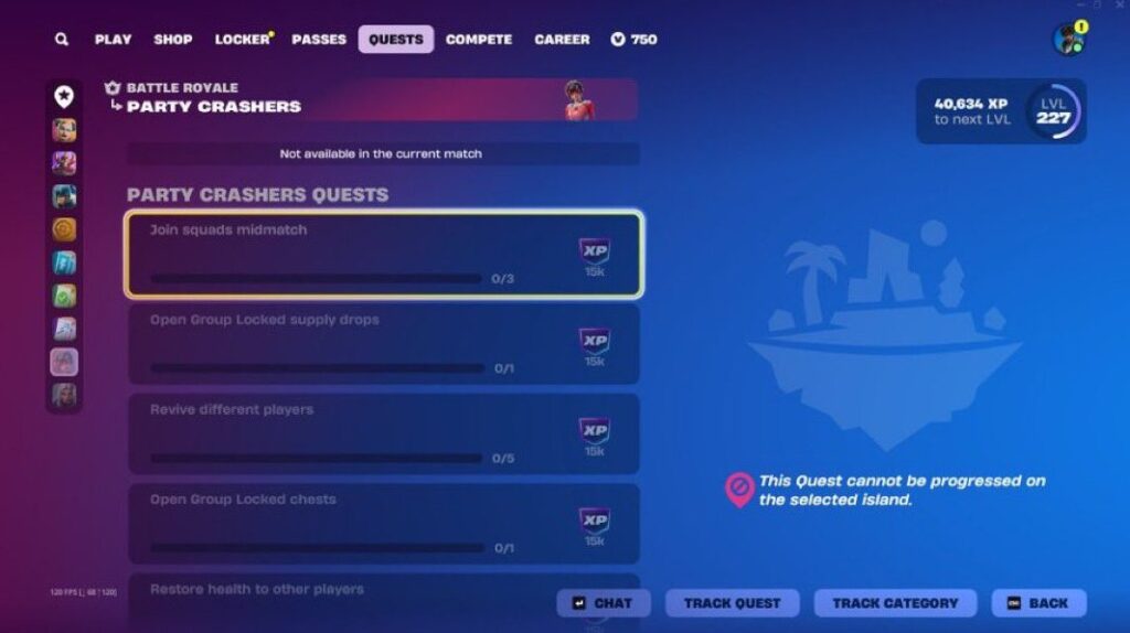 How to Complete Party Crashers Quests in Fortnite - 3