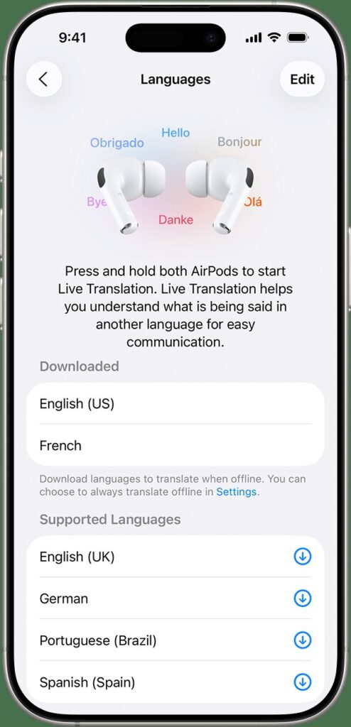 How to Use Live Translation in Airpods Pro - 2