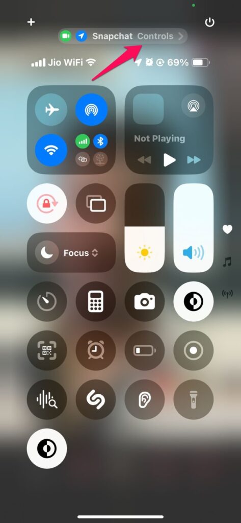 How to Enable Portrait Mode on Snapchat (iPhone) - 2