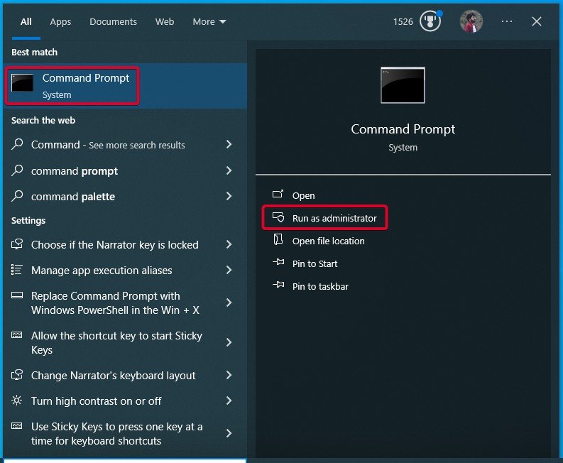 Command Prompt as Admin - 5