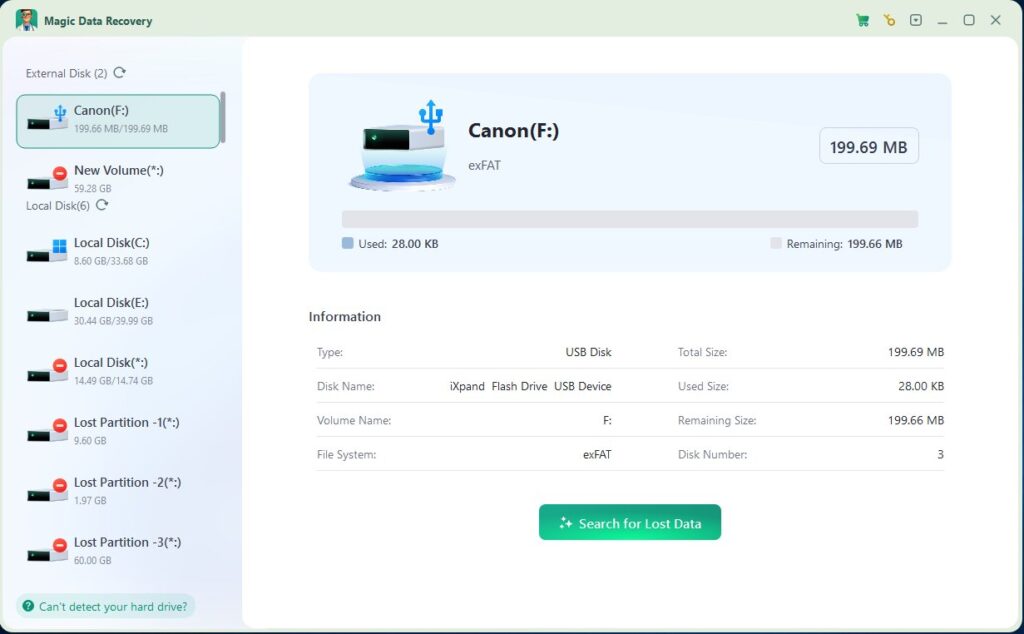 Magic Data Recovery - 2
