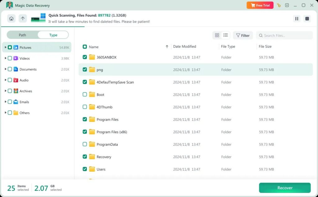 Magic Data Recovery - 3