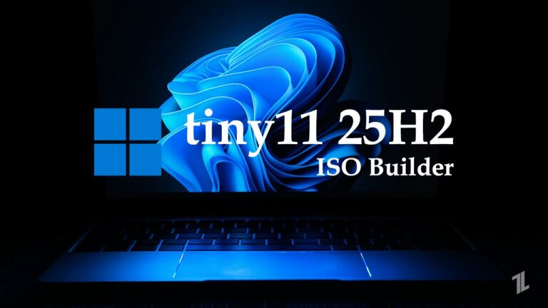 Tiny11 25H2 ISO Builder - 1