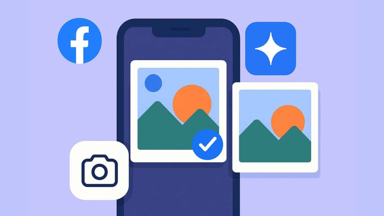 Facebook AI photo suggestion - 2