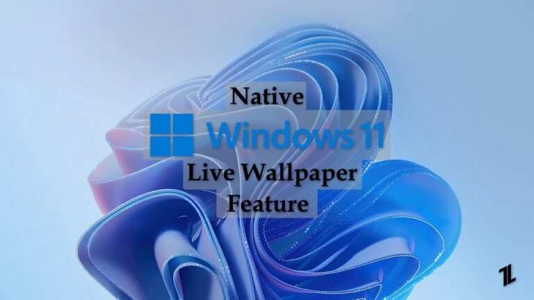 Native Windows 11 Live Wallpaper Feature - 1