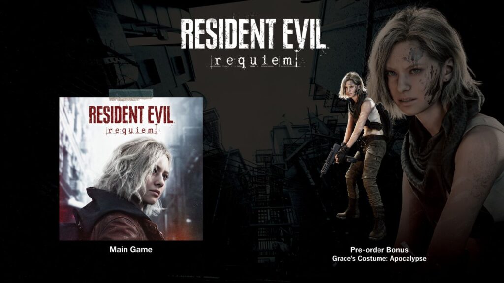 Resident Evil Requiem pre-orders