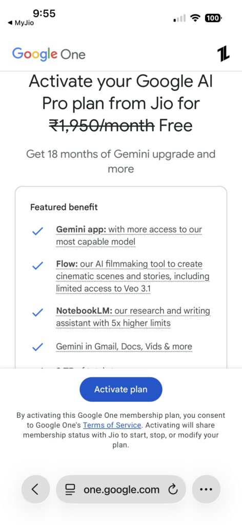 Google AI Pro Free