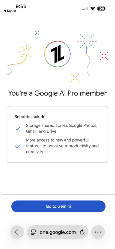 Google AI Pro Free - 5