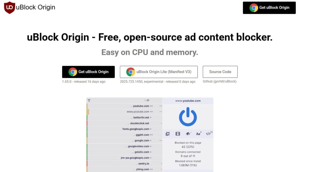 uBlock Origin - 6