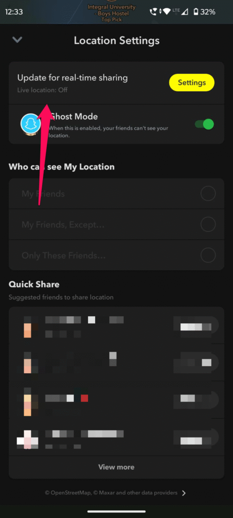 How to Pause Snapchat Location Without Turning It Off - 3