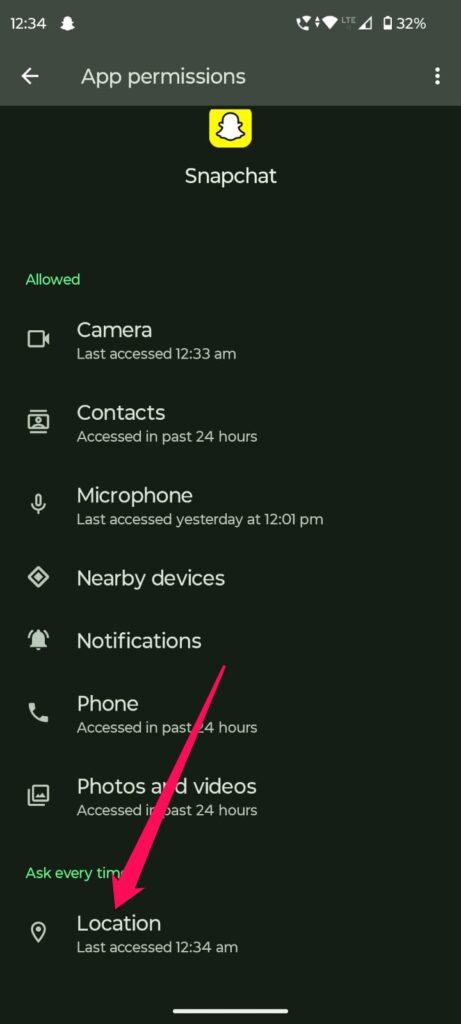 Turn Off Precise Location - 6