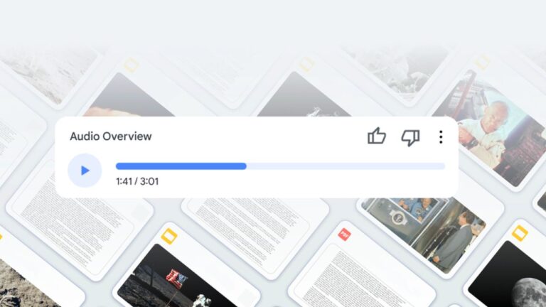 Google audio overviews - 1