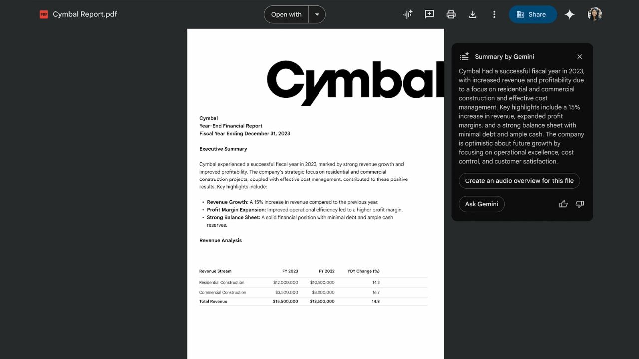 Google audio overviews - 2