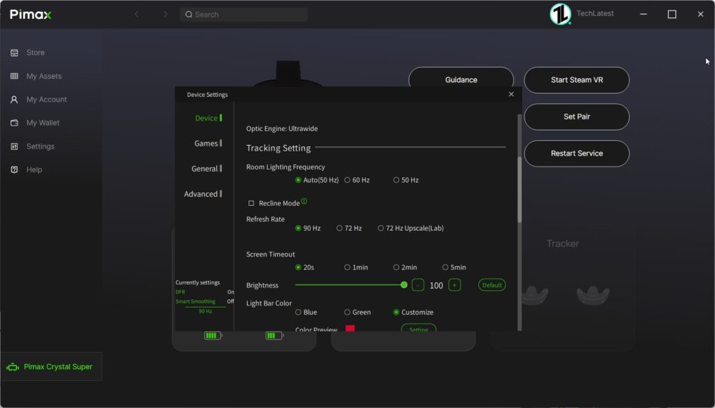 Pimax Play Software - 11