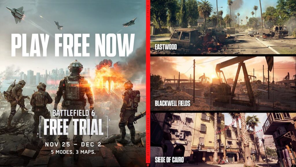 Battlefield 6 free for a week