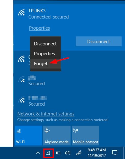 Forget and Reconnect WiFi - 7