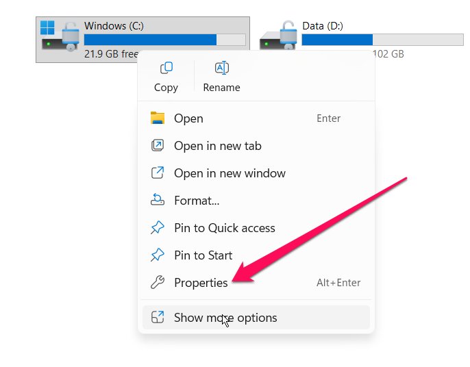Check Disk for Errors - 11