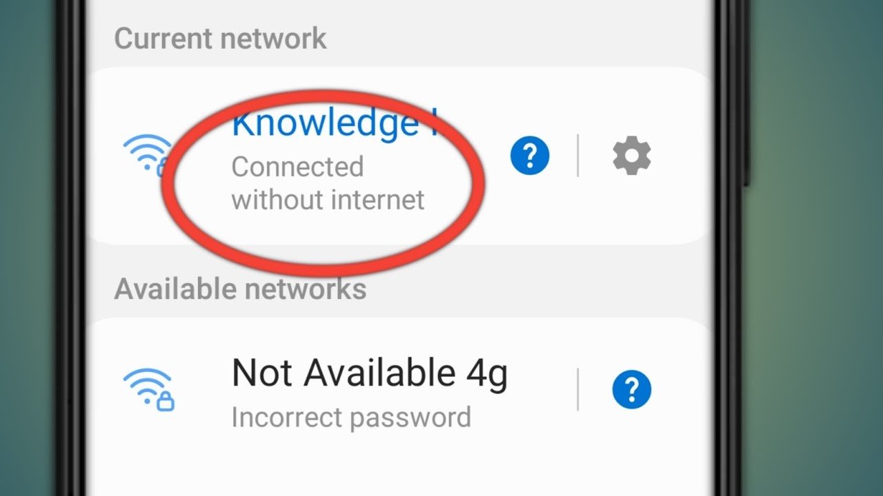 How to Fix the “Connected Without Internet” Problem | TechLatest