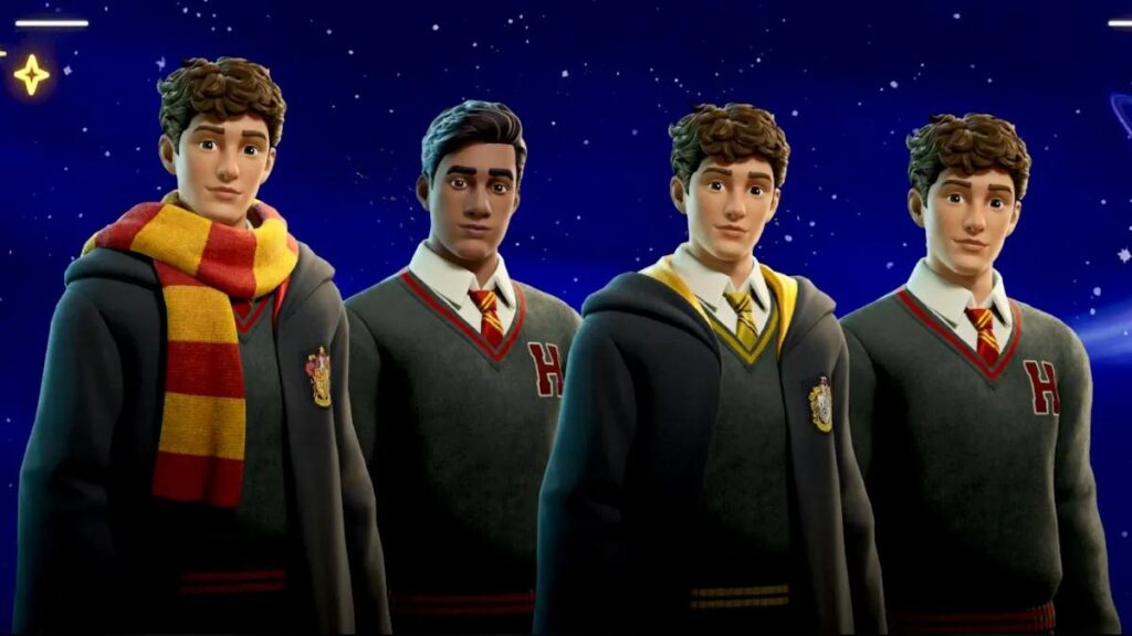 Harry Potter Skins in Fortnite